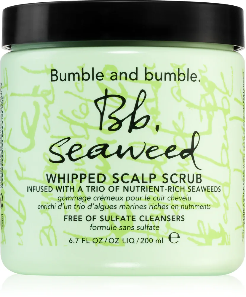 Bumble and bumble Seaweed Whipped Scalp Scrub - Шампунь для волос с экстрактами морских водорослей, 200 мл