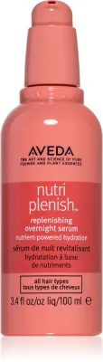 Aveda Nutriplenish Replenishing Overnight Serum - Увлажняющая ночная сыворотка для волос, 100 мл