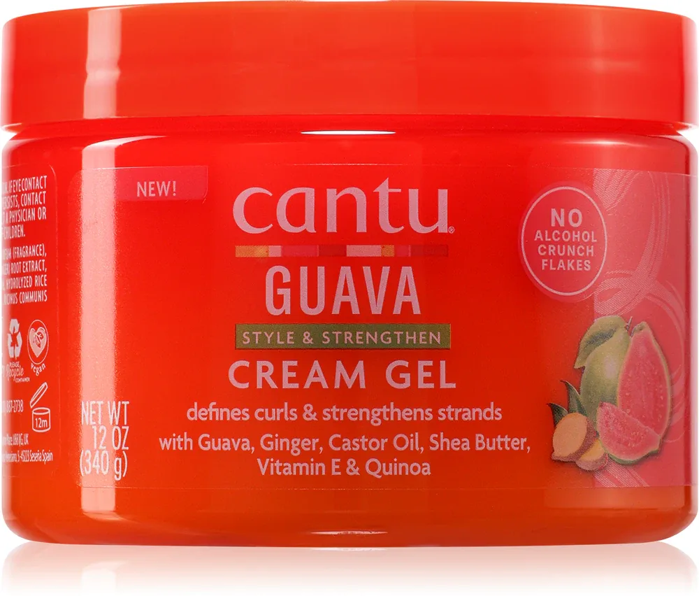 CANTU Guava Cream Gel - Крем для волос для кудрявых волос, 340 г