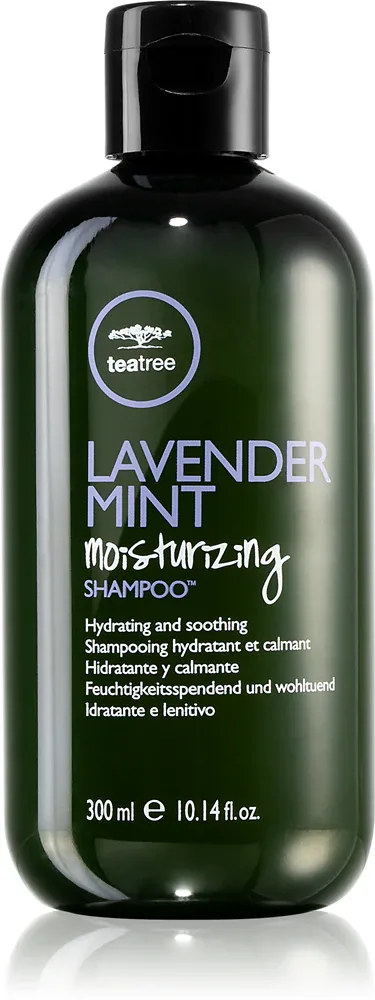 Paul Mitchell Tea Tree Lavender Mint - Увлажняющий и смягчающий шампунь для сухих волос, трудных в укладке