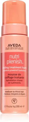 Aveda Nutriplenish Styling Treatment Foam - Пенка для увлажнения и придания блеска, 200 мл