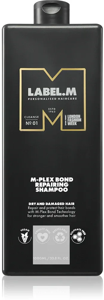 label.m M-Plex Bond Repairing Shampoo - Питательный шампунь, 1000 мл