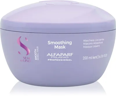 Alfaparf Milano Semi di Lino Smooth - Маска для волос, разглаживающая непослушные и пушистые