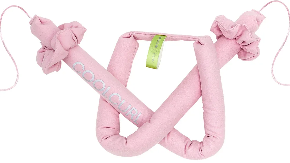 GLOV CoolCurl Heatless Haircurling Tool - аксессуары для создания волн, 1 шт, оттенок Pink