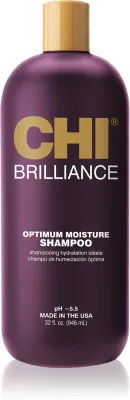 CHI Brilliance Optimum Moisture Shampoo - в контексте того, что это шампунь для волос: увлажняющий шампунь для придания блеска и мягкости волосам