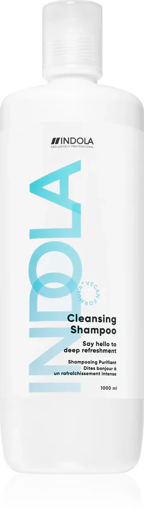 Indola Cleansing Shampoo - глубоко очищающий шампунь