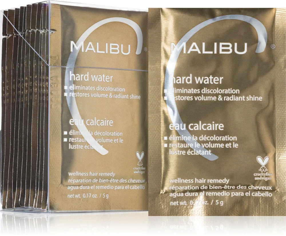 Malibu C Wellness Hair Remedy Hard Water - Детокс-курс для волос, 12 г