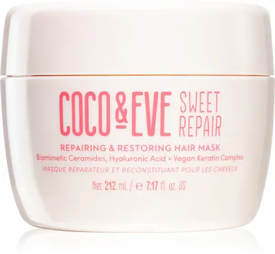 Coco & Eve Sweet Repair Repairing & Restoring Hair Mask - Интенсивная маска для укрепления волос и придания им большего блеска