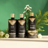 INOAR Hair Therapy - укрепляющий шампунь для поврежденных волос, 500 мл — фото 2
