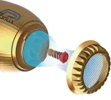 Parlux Alyon Ceramic & Ionic - Профессиональный ионизирующий фен для волос, 1 шт, оттенок Gold — фото 8
