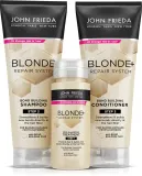 John Frieda Blonde+Repair - Очищающий бальзам для блондинок, 250 мл — фото 7