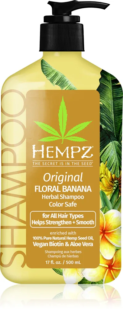 HEMPZ Original - Увлажняющий шампунь для волос, 500 мл