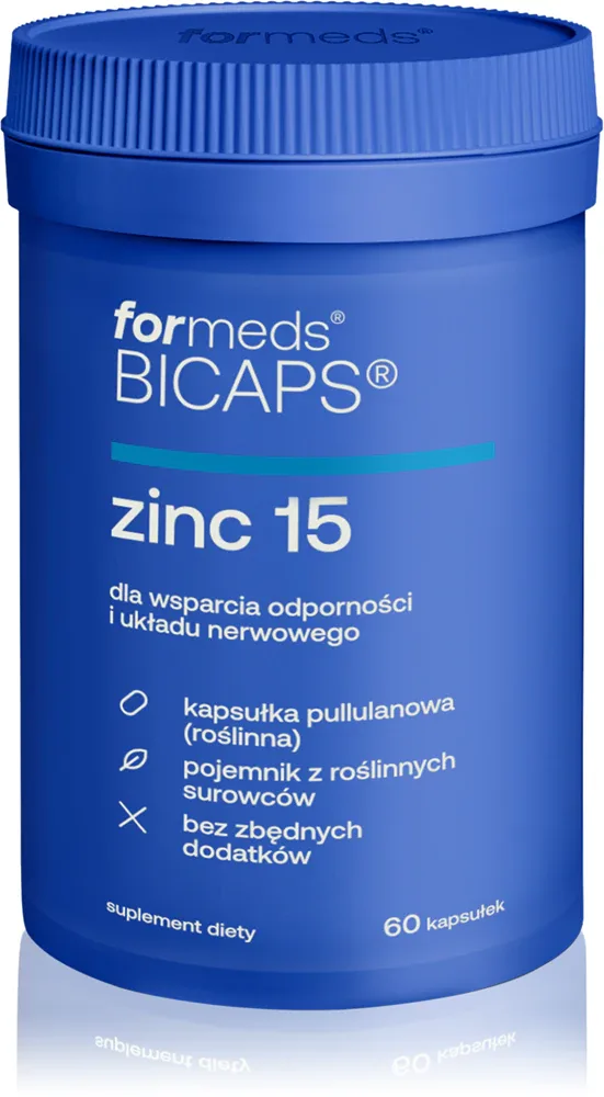 formeds Bicaps zinc 15 - Капсулы для нормального функционирования иммунной системы и защиты клеток от окислительного стресса
