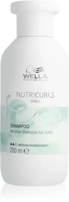 Wella Professionals Nutricurls Curls - Мягкий мицеллярный шампунь для кудрявых волос