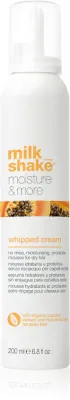 milk_shake Moisture & More Whipped Cream - Увлажняющая пена для сухих волос, 200 мл