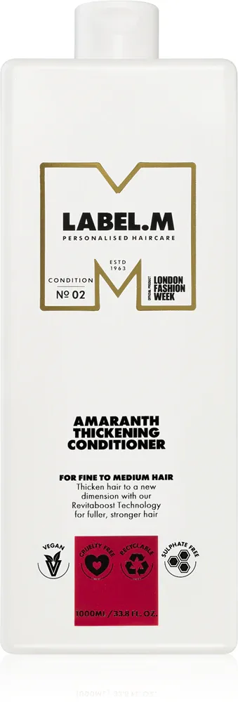 label.m Amaranth Thickening Conditioner - Кондиционер для увеличения объема, 1000 мл