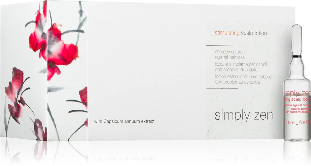 Simply Zen Stimulating Scalp Lotion - Сыворотка против выпадения волос, 8 мл