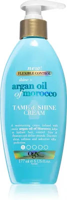 OGX Argan Oil Of Morocco - Смягчающий крем для придания блеска и мягкости волос, 177 мл