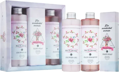 Bohemia Gifts & Cosmetics Rosarium Boho Style - Подарочный набор для душа
