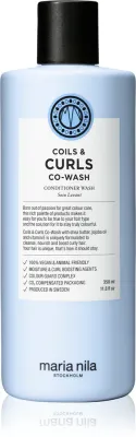 Maria Nila Coils & Curls Co-Wash - Шампунь и кондиционер для вьющихся и волнистых волос