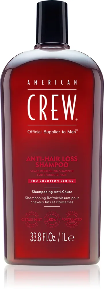 American Crew Anti-Hairloss Shampoo - шампунь против выпадения волос для мужчин, 1000 мл