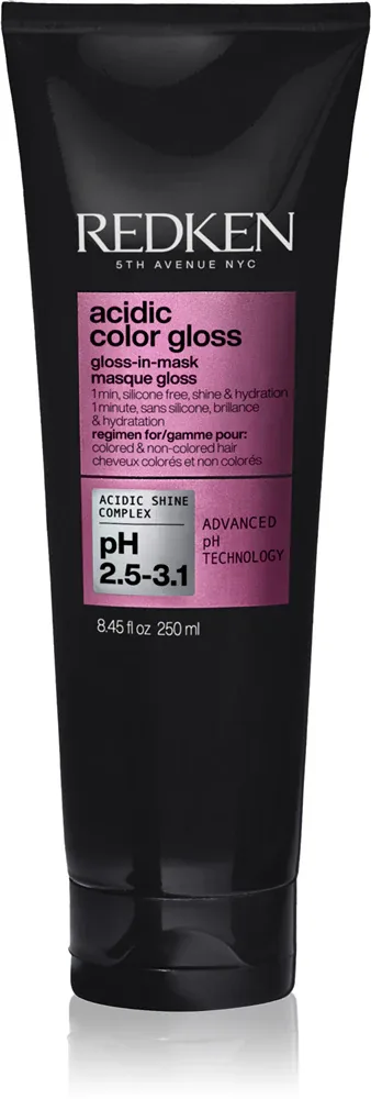 Redken Acidic Color Gloss Acidic Color Gloss Mask - Питательная увлажняющая маска для волос для придания блеска и мягкости