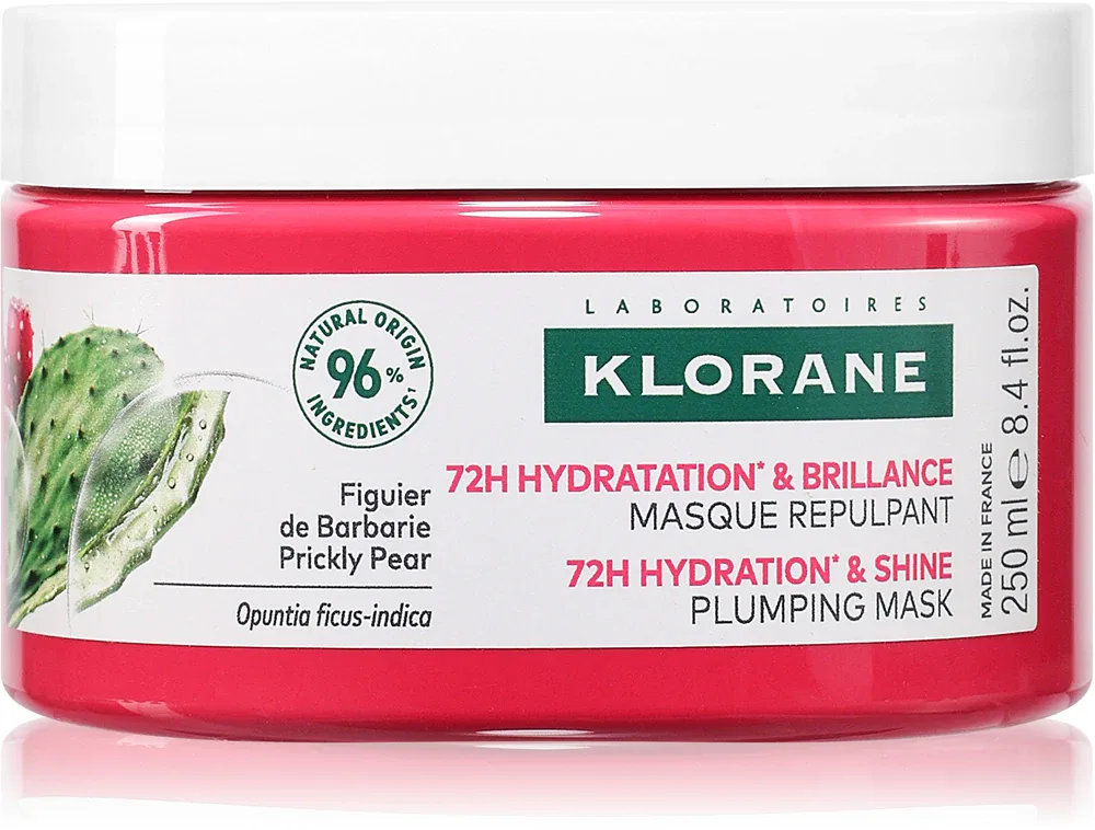 Klorane Prickly Pear - Маска для волос, увлажняющая, 250 мл