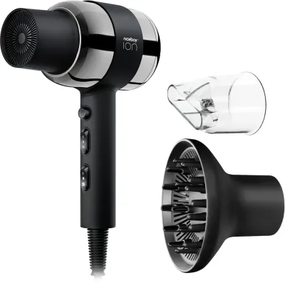 Фен для волос Niceboy Air Sonic Pro, 2200 Вт, с ионизацией, концентратором и диффузором, 1 шт