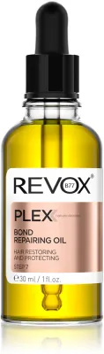 Revox B77 PLEX Bond Repairing Oil. Step 7 - Масло для волос: Олейк отжывчы до наблышчаня и змекчаня влософ, 30 мл