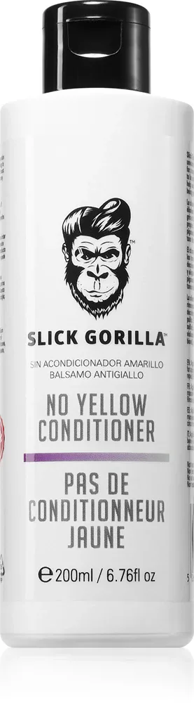 Slick Gorilla No Yellow Conditioner - в контексте того, что это кондиционер для волос: бальзам для волос блонд с балаяжем, 200 мл