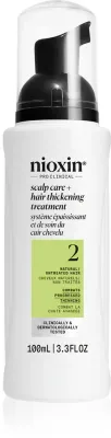 Nioxin System 2 Scalp + Hair Thickening Treatment - Сыворотка против выпадения волос, без смывания, 100 мл
