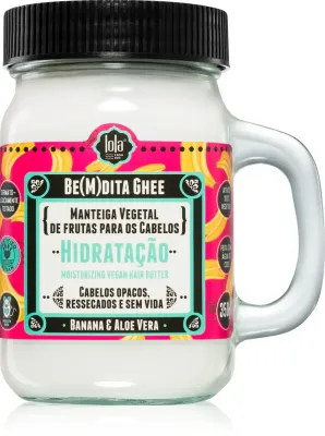 Lola Cosmetics BE(M)DITA GHEE HIDRATACAO - Увлажняющая маска для волос, 350 г