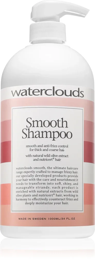 Waterclouds Smooth Shampoo - Увлажняющий шампунь для непослушных и пушистых волос