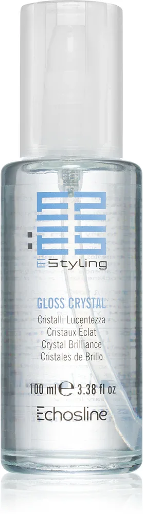 Echosline E-Styling Gloss Crystal - Сыворотка для волос с жидкими кристаллами против пушистости, 100 мл