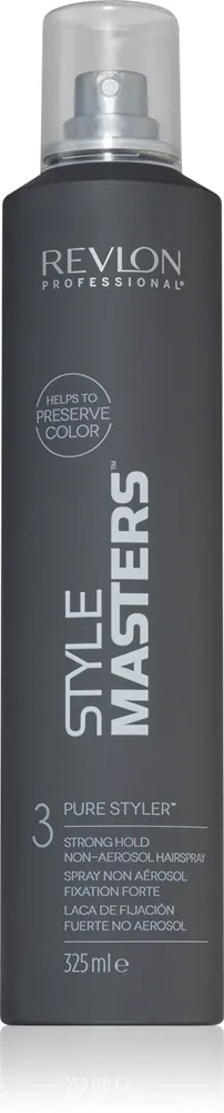 Revlon Professional Style Masters Pure Styler - Лак для волос сильной фиксации без аэрозоля, 325 мл