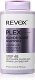 Revox B77 PLEX Blonde Boost Shampoo. Step 4B - Шампунь для нейтрализации желтых оттенков для блондинок, 260 мл — фото 1