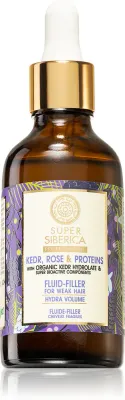 Natura Siberica Kedr, Rose & Protein - Питательная сыворотка для слабых волос, 50 мл