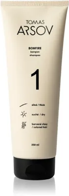 Tomas Arsov Bonfire Shampoo - Увлажняющий шампунь для поддержания цвета волос, поврежденных и окрашенных, 250 мл