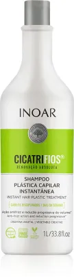 INOAR CicatriFios - шампунь для волос, ослабленных и поврежденных, 1000 мл