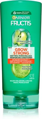 Кондиционер для волос Garnier Fructis Grow Strong укрепляющий, с биотином и ниацинамидом, для тонких волос, 200 мл