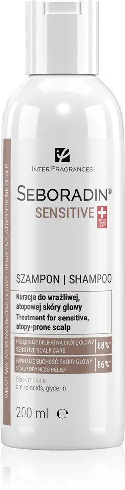 Seboradin Sensitive - Нежный шампунь для чувствительной кожи, 200 мл