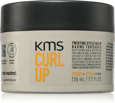 KMS Curl Up Twisting Style Balm - Крем для укладки для вьющихся и волнистых волос