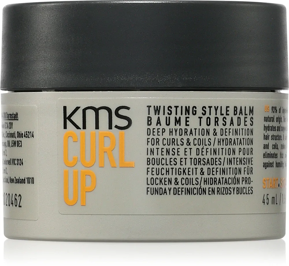 KMS Curl Up Twisting Style Balm - Крем для укладки для вьющихся и волнистых волос