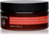 Apivita Color Seal Color Protect Hair Mask - Маска для волос, сохраняющая цвет, 200 мл — фото 1