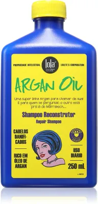 Lola Cosmetics Argan Oil - Регенерирующий шампунь, 250 мл