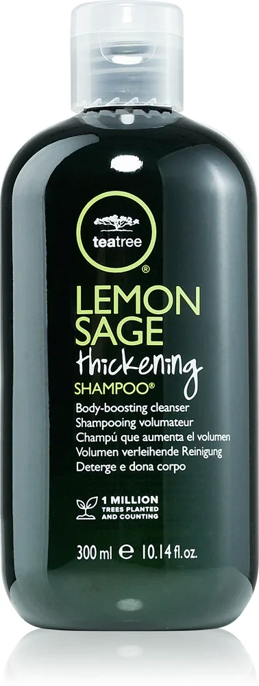 Paul Mitchell Tea Tree Lemon Sage - Энергетический шампунь, увеличивающий плотность волос