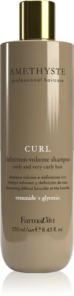 FarmaVita Amethyste Curl - Питательный шампунь для кудрявых волос, 250 мл