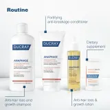 Ducray Anaphase+ Fortifying Anti-Breakage Conditioner - Укрепляющий кондиционер против ломкости волос, 200 мл — фото 5