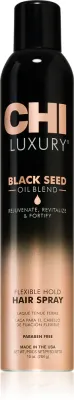 CHI Luxury Black Seed Oil Flexible Hold Hairspray - Лак для волос с эластичной фиксацией, 284 мл