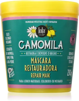 Lola Cosmetics Camomila - Маска для волос с ромашкой, 230 г